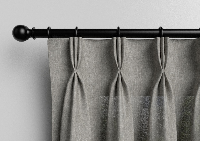 Pescara Voile, Fossil Grey - Made to Measure Curtains - Image 11